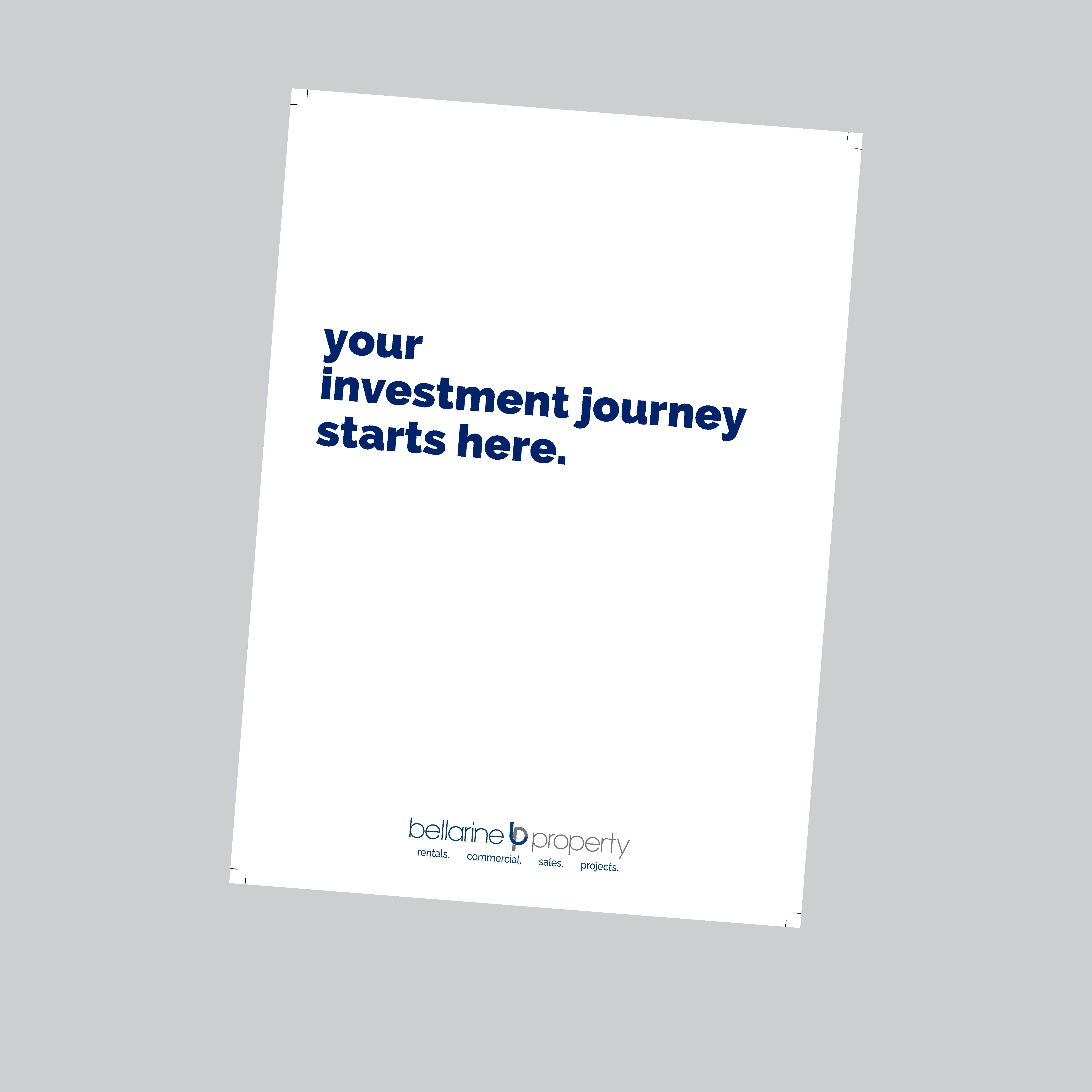 Rental Booklet 20pp + 4pp Cover