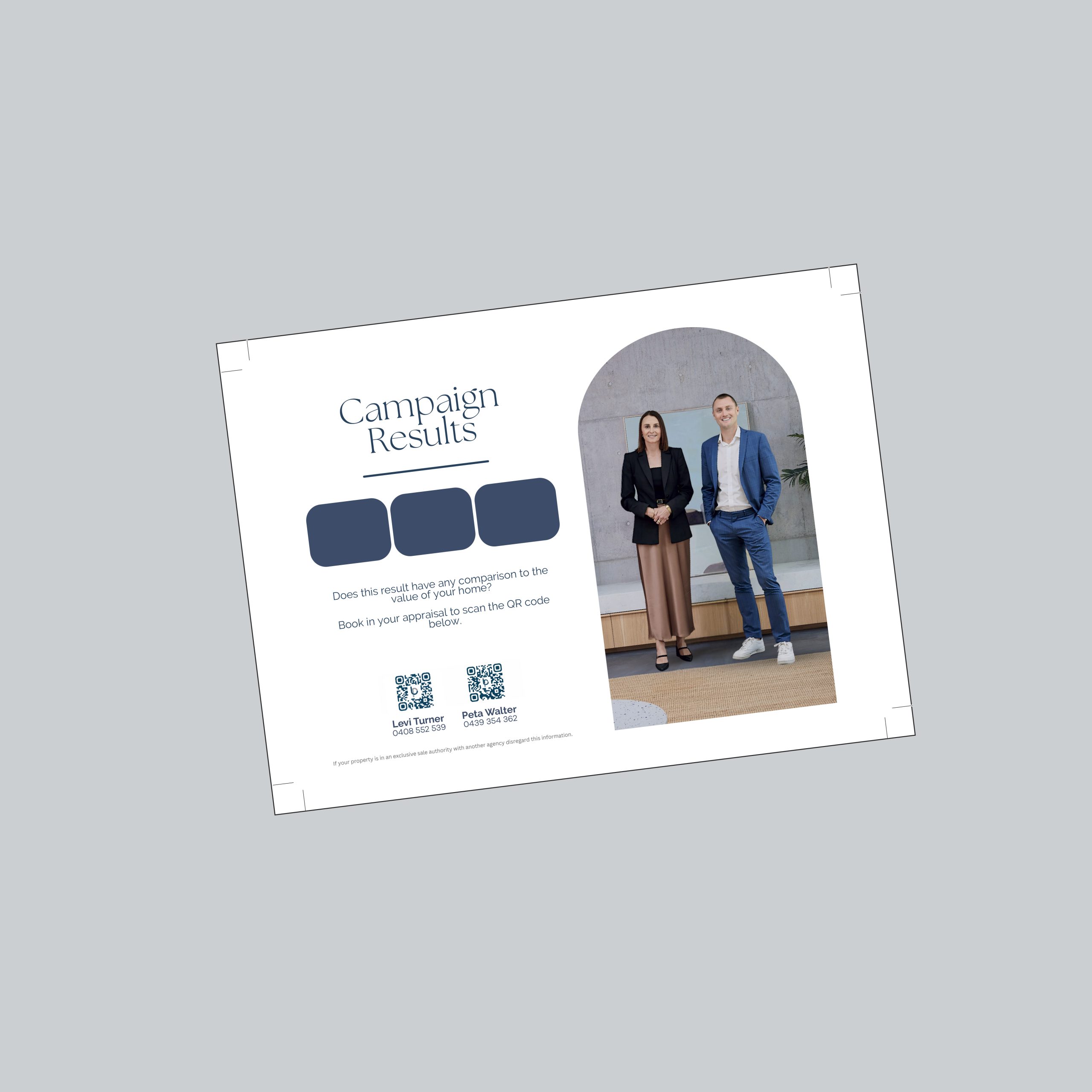 A6 Just Sold 3 Blue Stats Barwon Heads Team