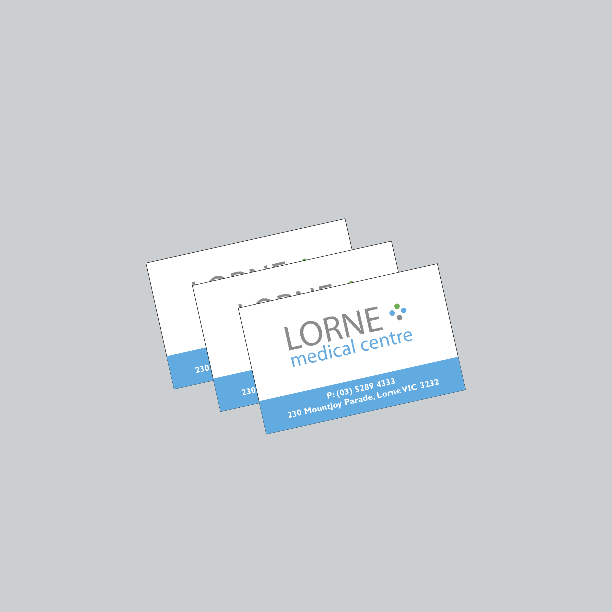 GORH - Appointment Business Cards 350gsm Uncoated Lorne