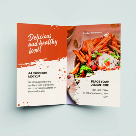 6pp Menu 350gsm